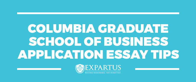 Columbia business school essay   study