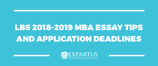 Lbs executive mba essay
